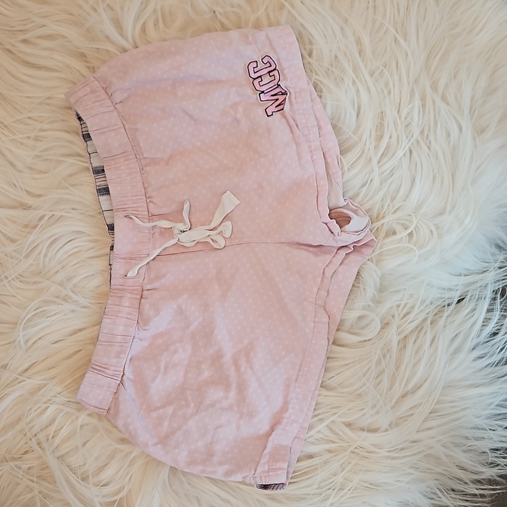 Pink pj shorts